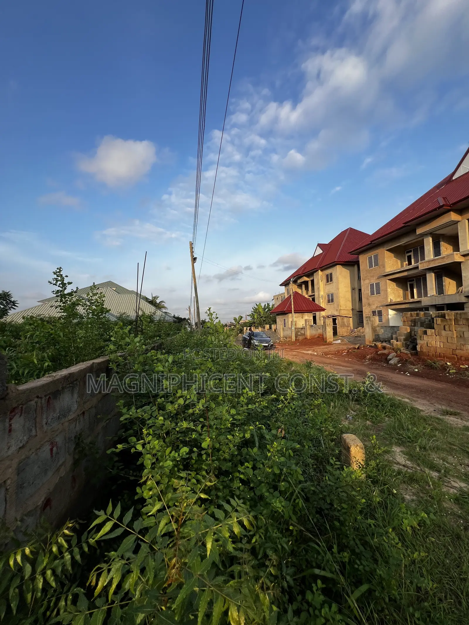 Title Full Plot for Sale at Lakeside Hills, Cancer Hospital in Ashaley Botwe