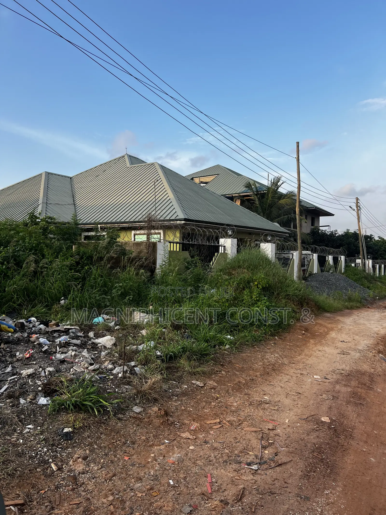 Title Full Plot for Sale at Lakeside Hills, Cancer Hospital in Ashaley Botwe