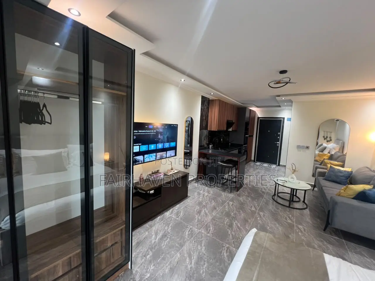 Furnished Studio Apartment in Fairhaven Properties, Cantonments in Cantonments