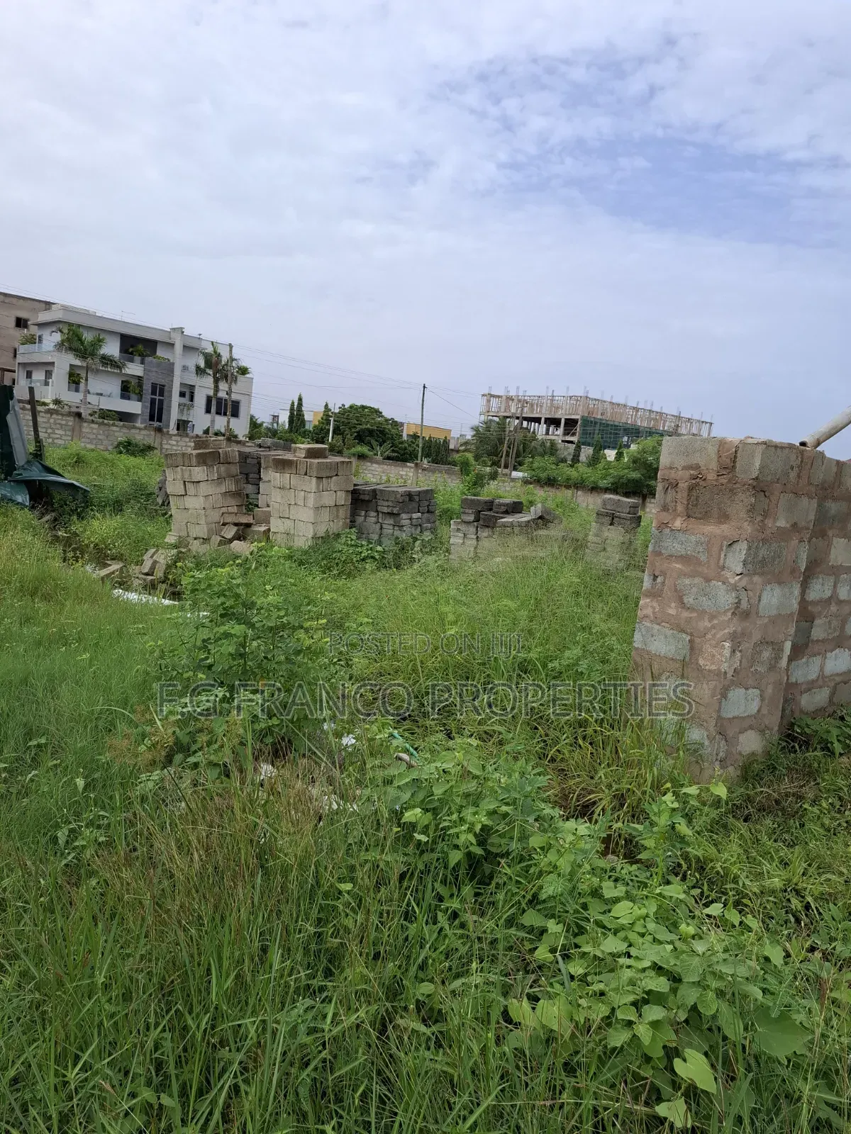 Two Endhalf Plots of Land for Sale at Airport in Airport Residential Area