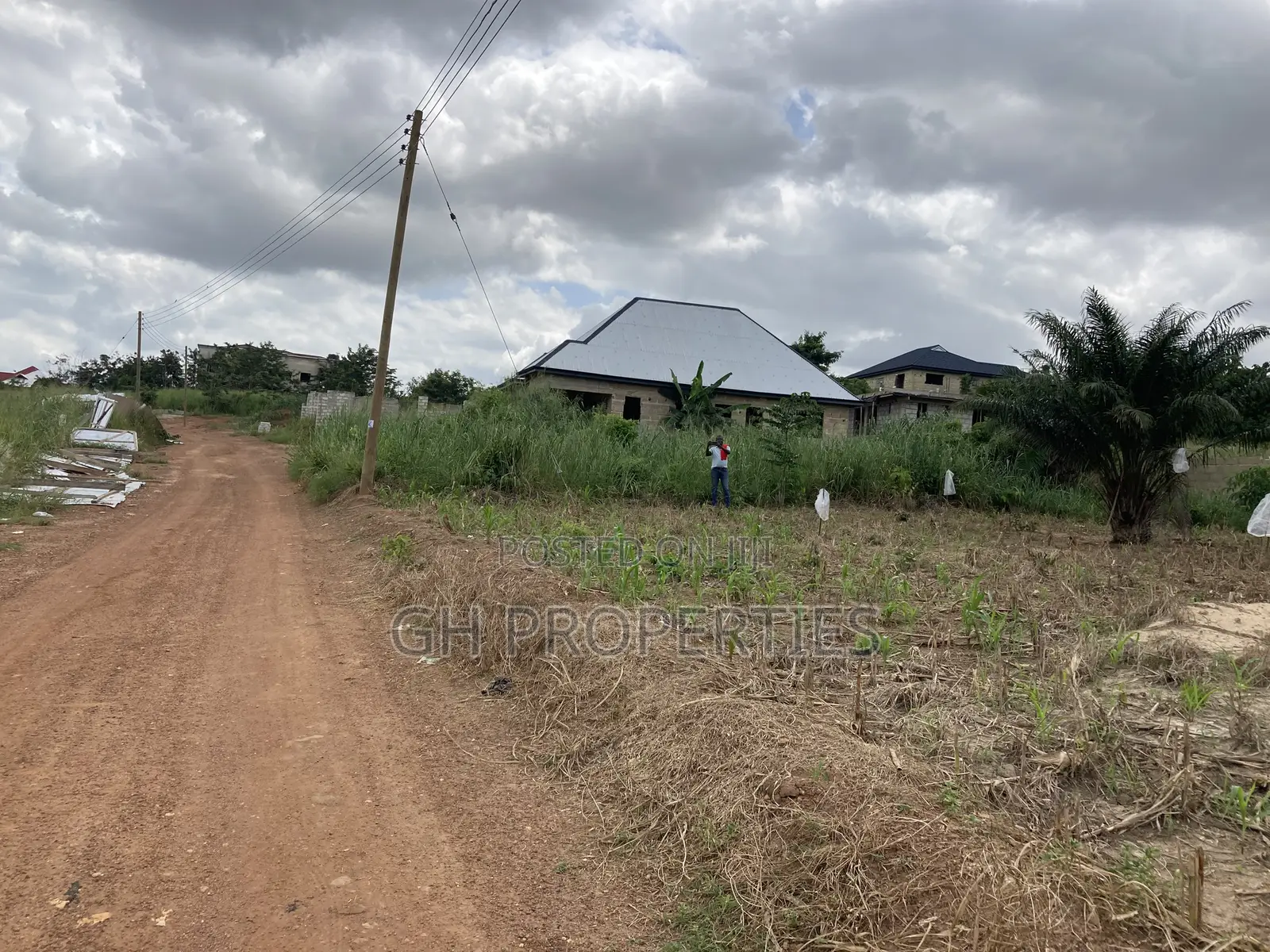 One Plot for Sale at Kwanwoma Duropem. in Kumasi Metropolitan