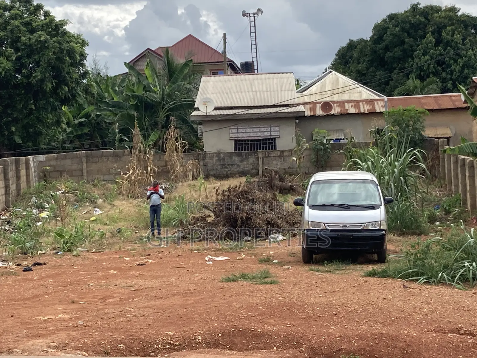 Half Plot for Sale at Sokoban,Abuabo Main Road. in Kumasi Metropolitan