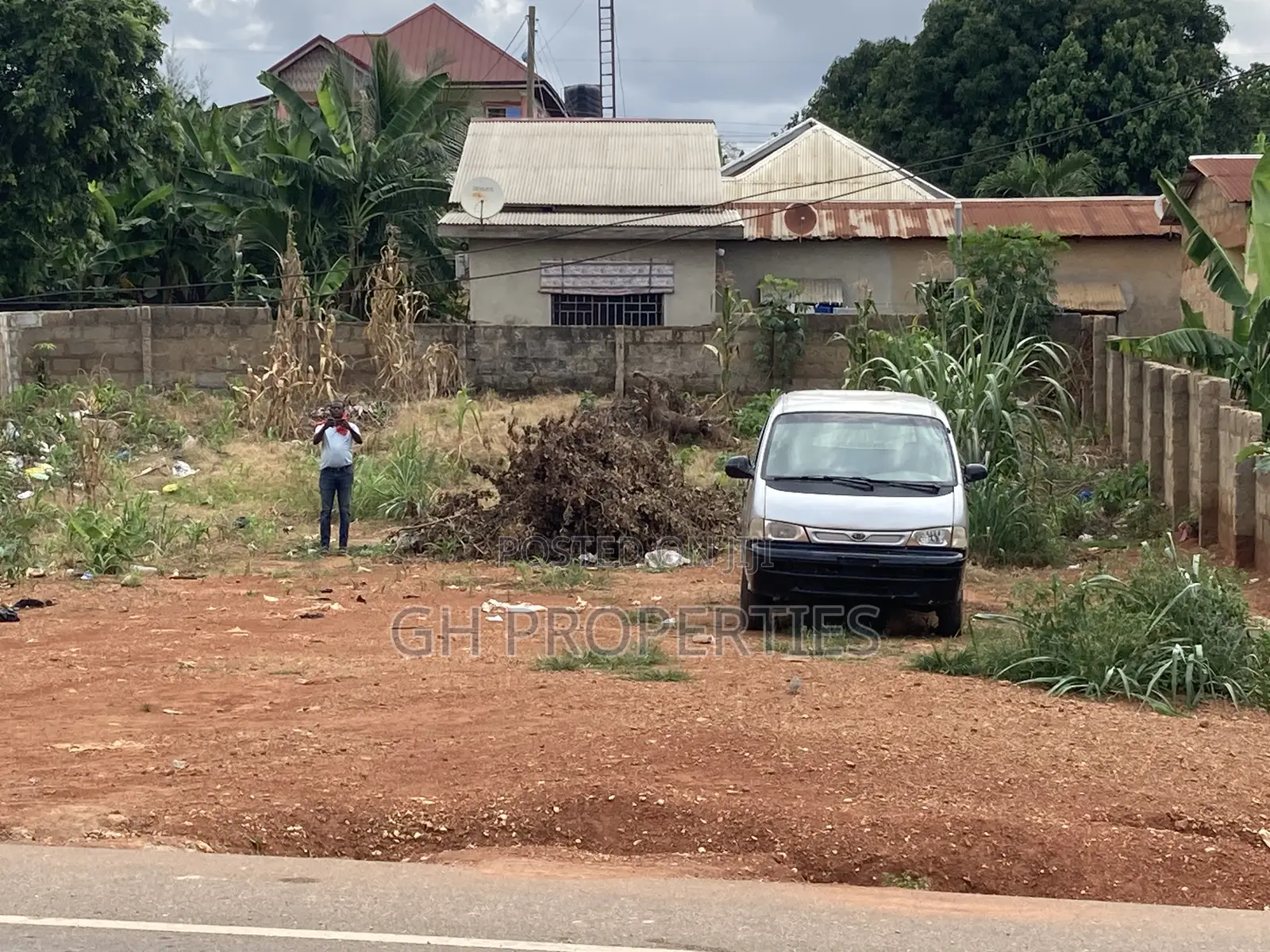 Half Plot for Sale at Sokoban,Abuabo Main Road. in Kumasi Metropolitan