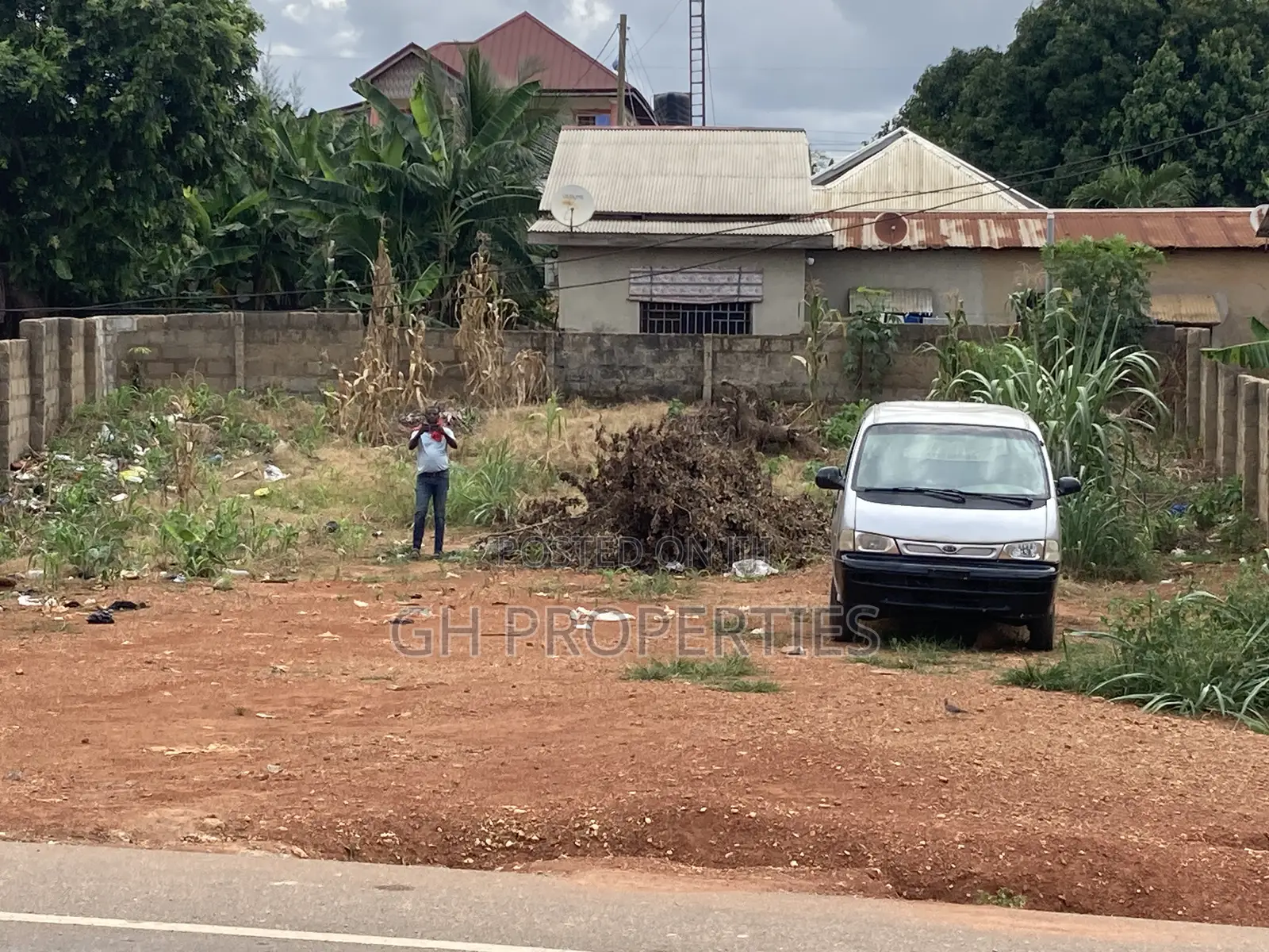 Half Plot for Sale at Sokoban,Abuabo Main Road. in Kumasi Metropolitan