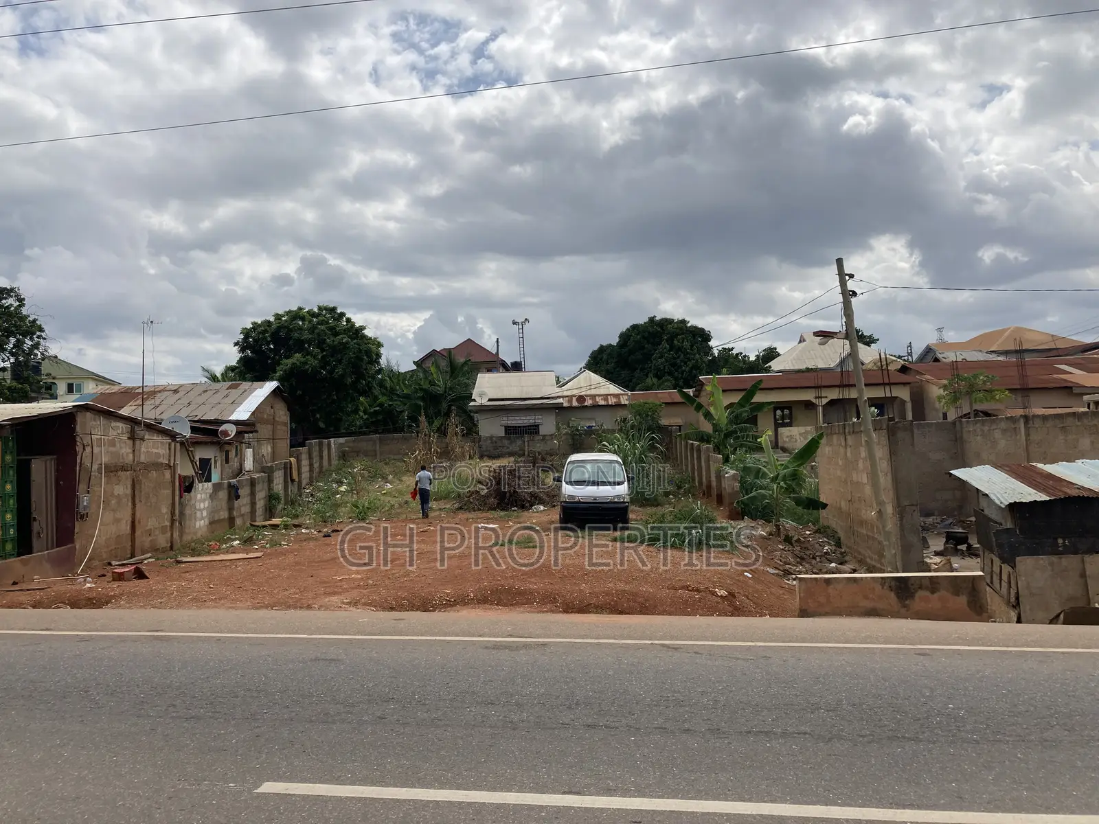 Half Plot for Sale at Sokoban,Abuabo Main Road. in Kumasi Metropolitan