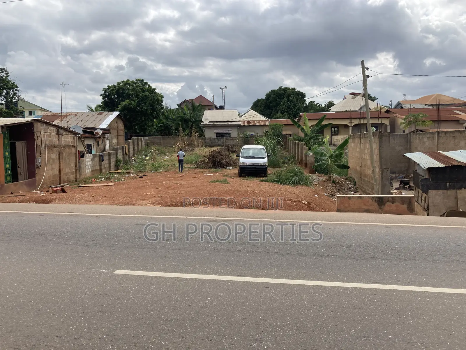 Half Plot for Sale at Sokoban,Abuabo Main Road. in Kumasi Metropolitan