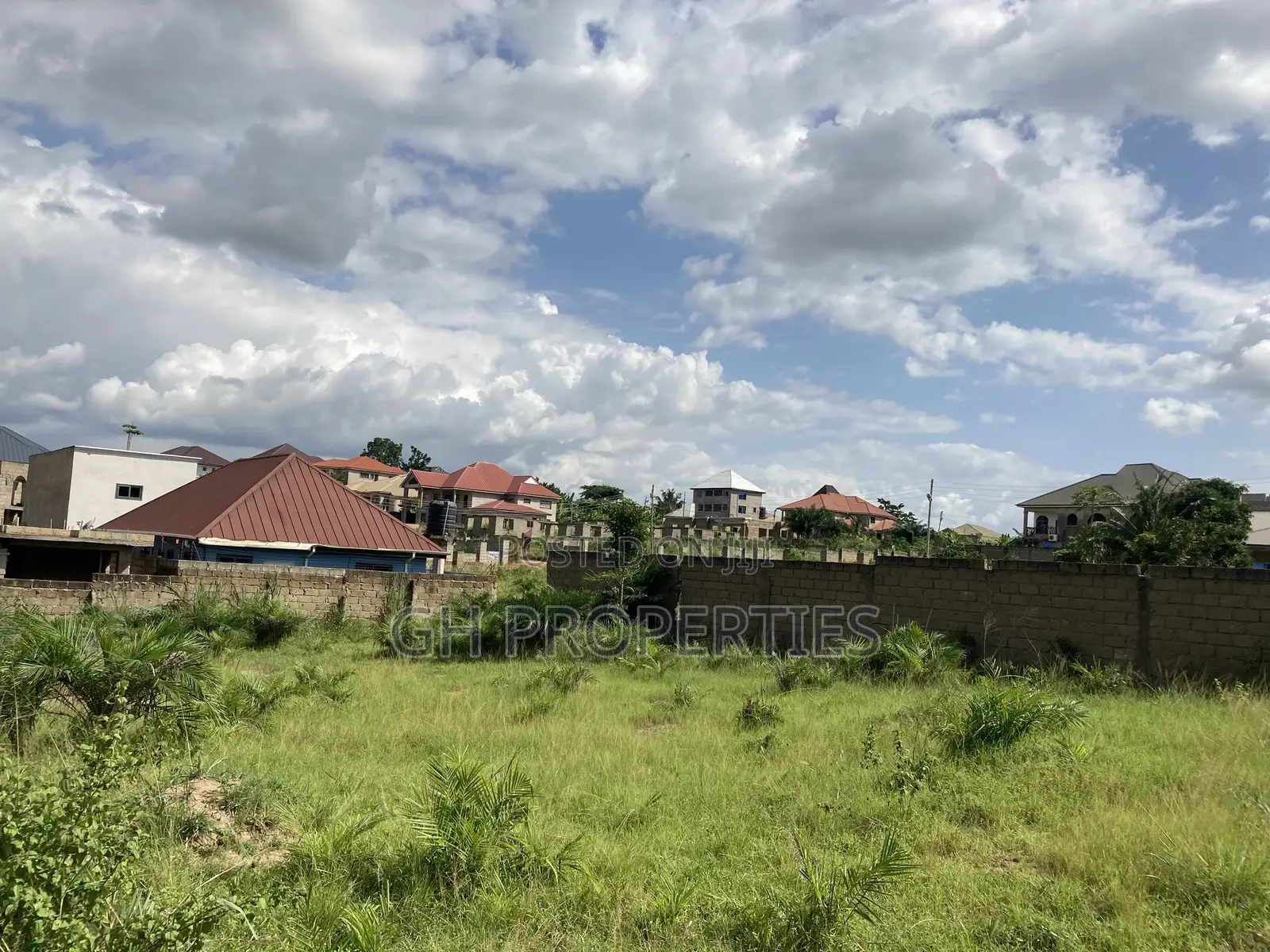 One Plot Fenced at Sokoban,Apaaso. in Kumasi Metropolitan