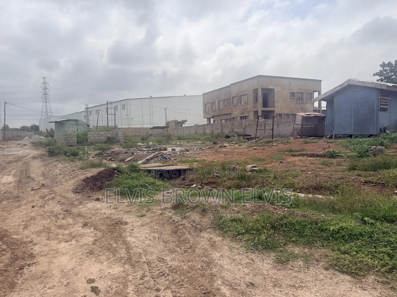 Genuine Roadside 12 Plots of Land for Sale at Borteyman in Nmai-Dzorn
