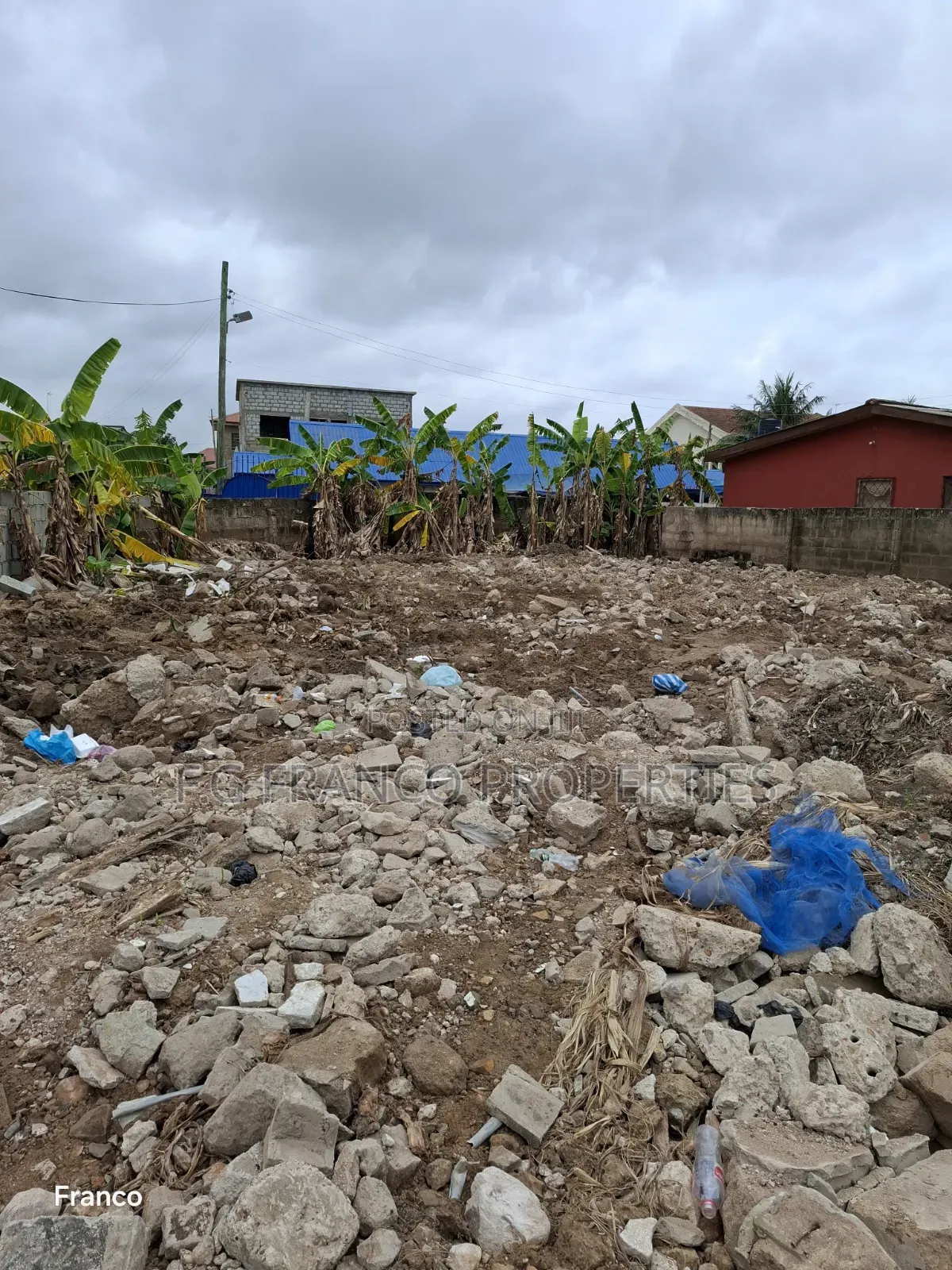 Half Plot of Land for Sale at Spintex in Coca Cola
