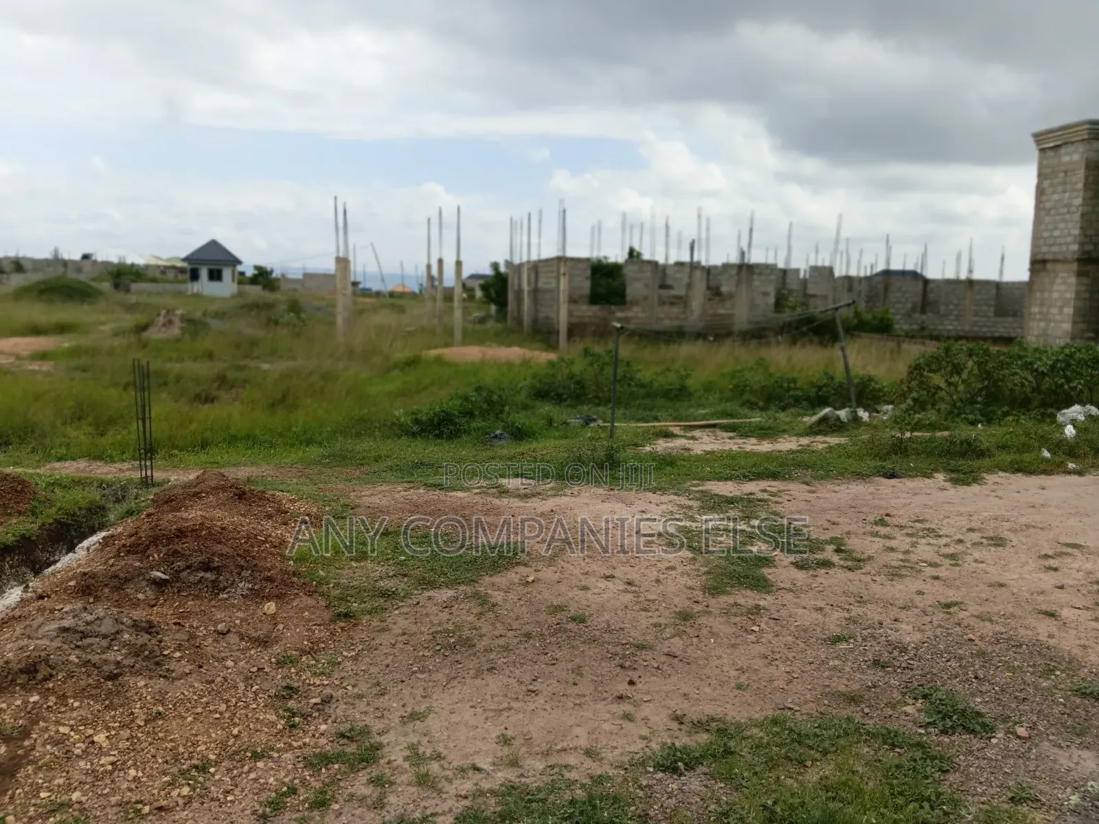 Foundation on Full Plot Land for Sale in Afienya