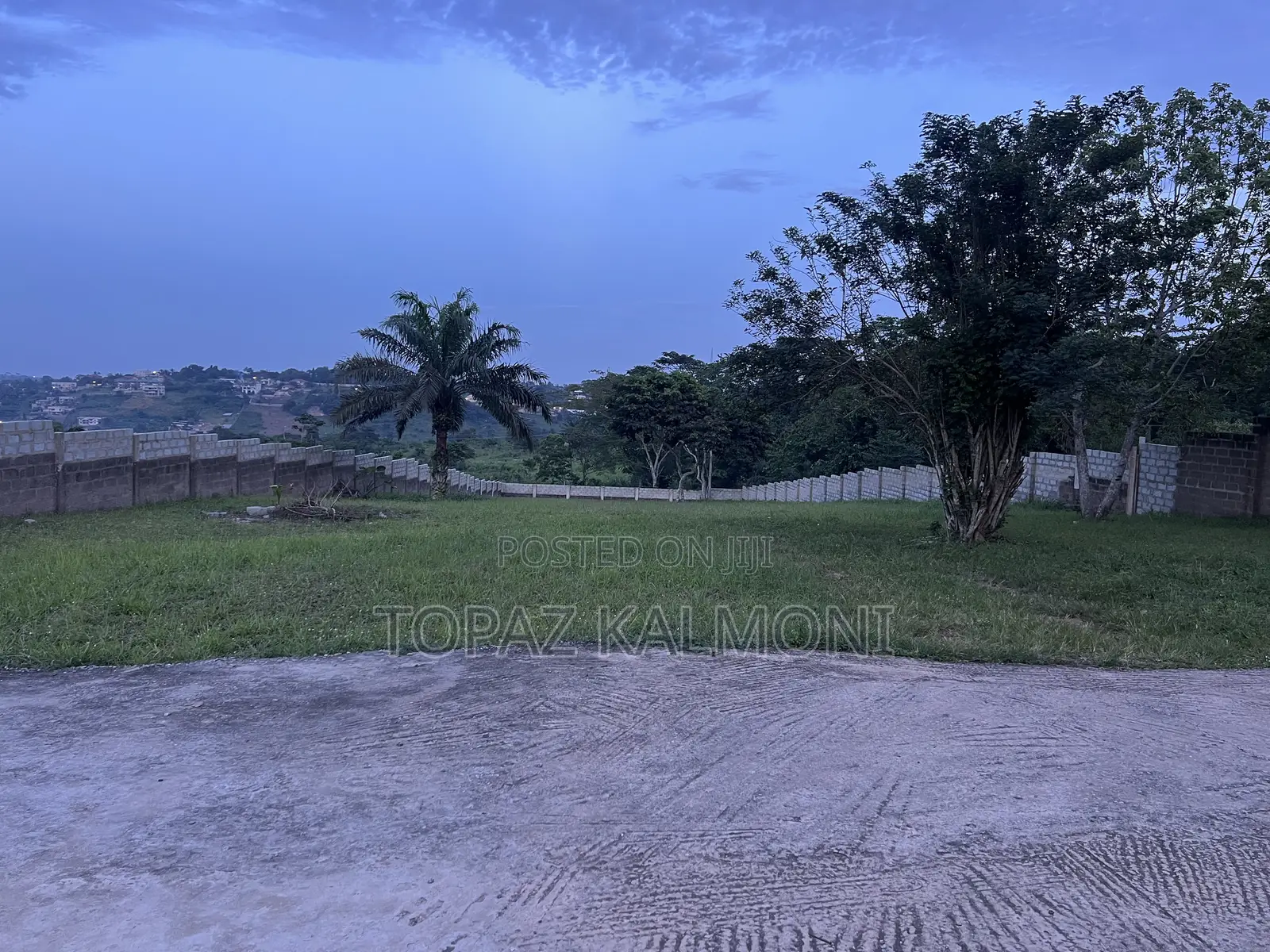 Walled Land for Sale in Aburi