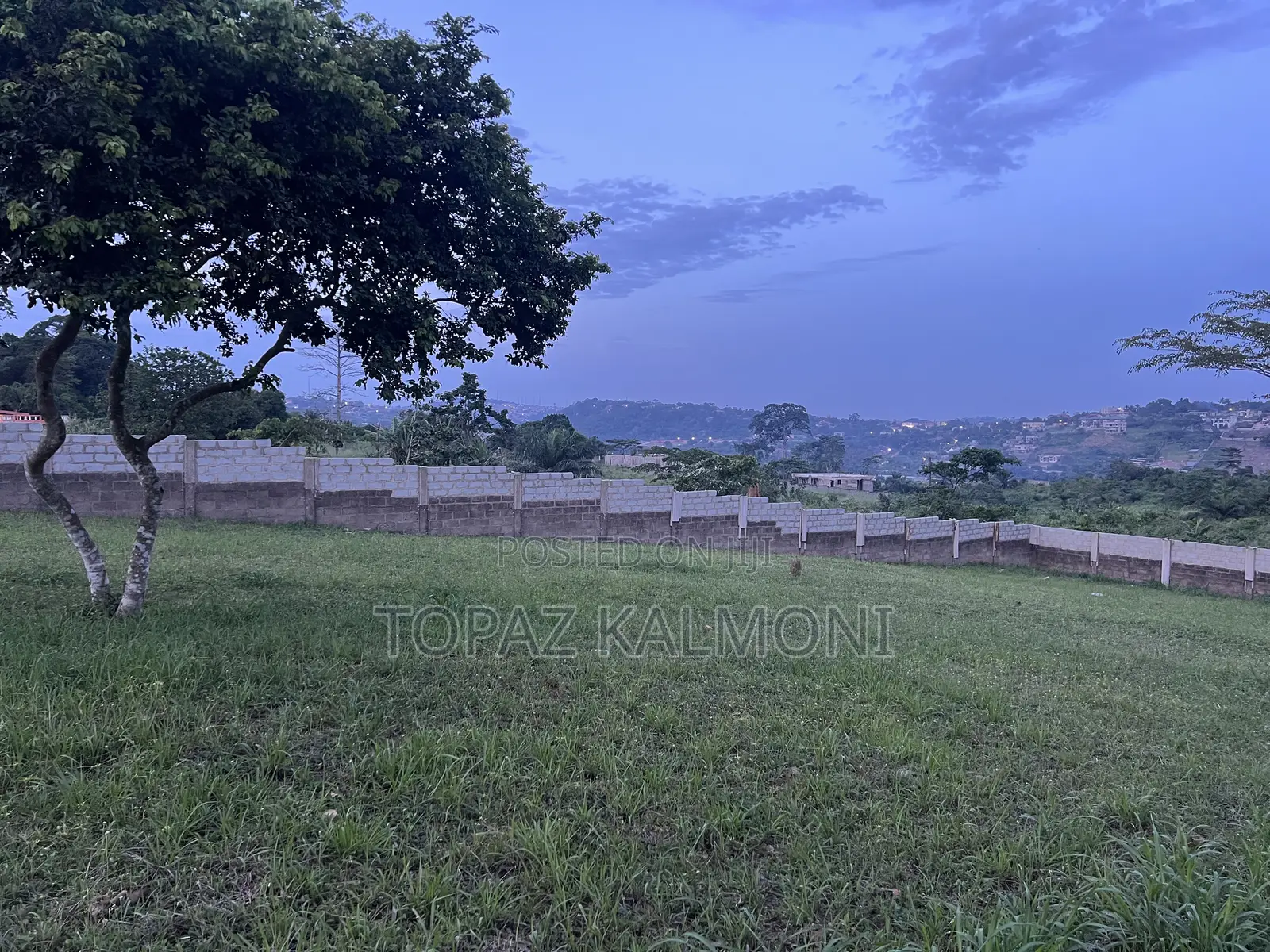 Walled Land for Sale in Aburi