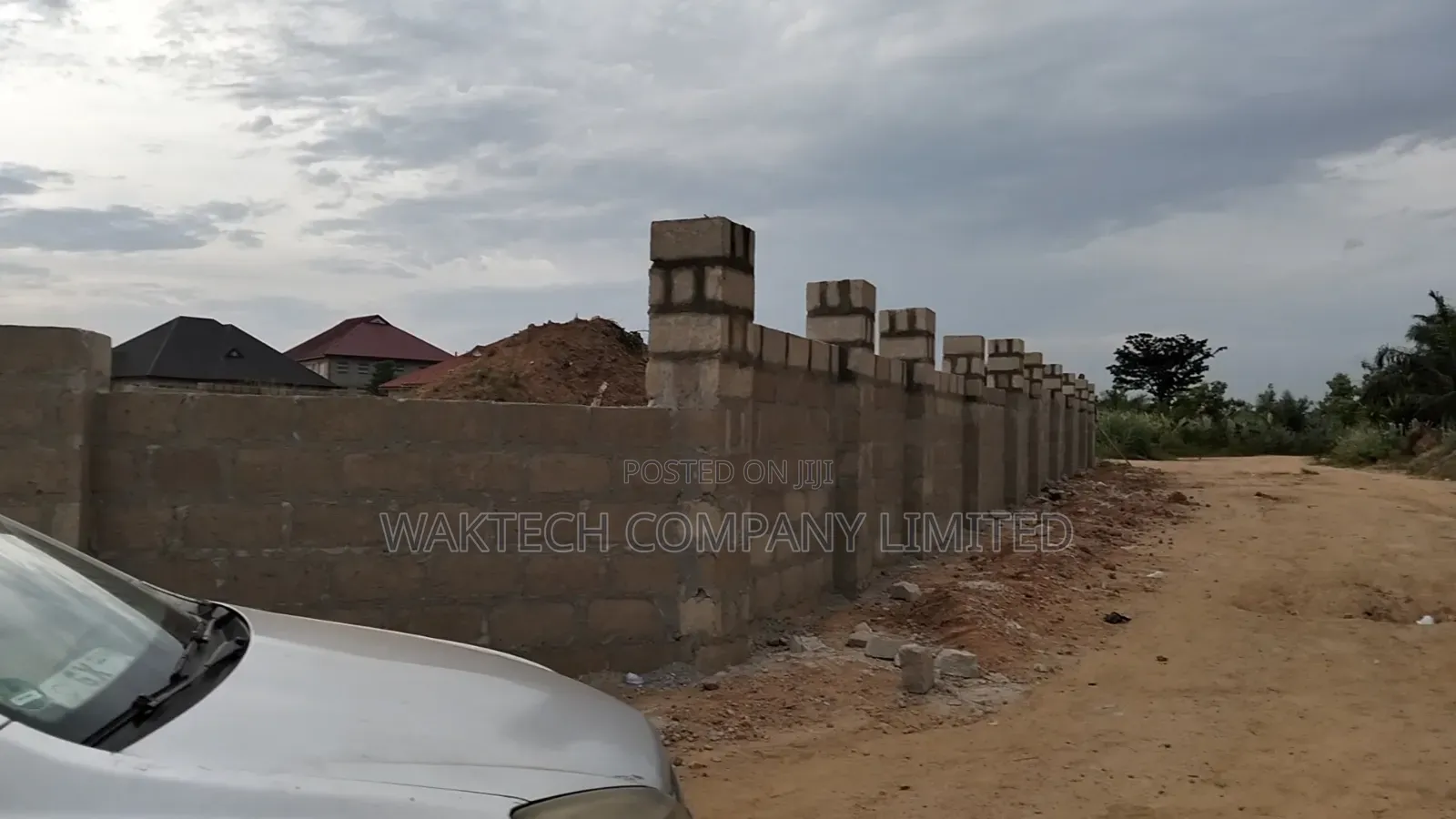 Two Plots Of Fenced Land in Ejisu-Juaben Municipal