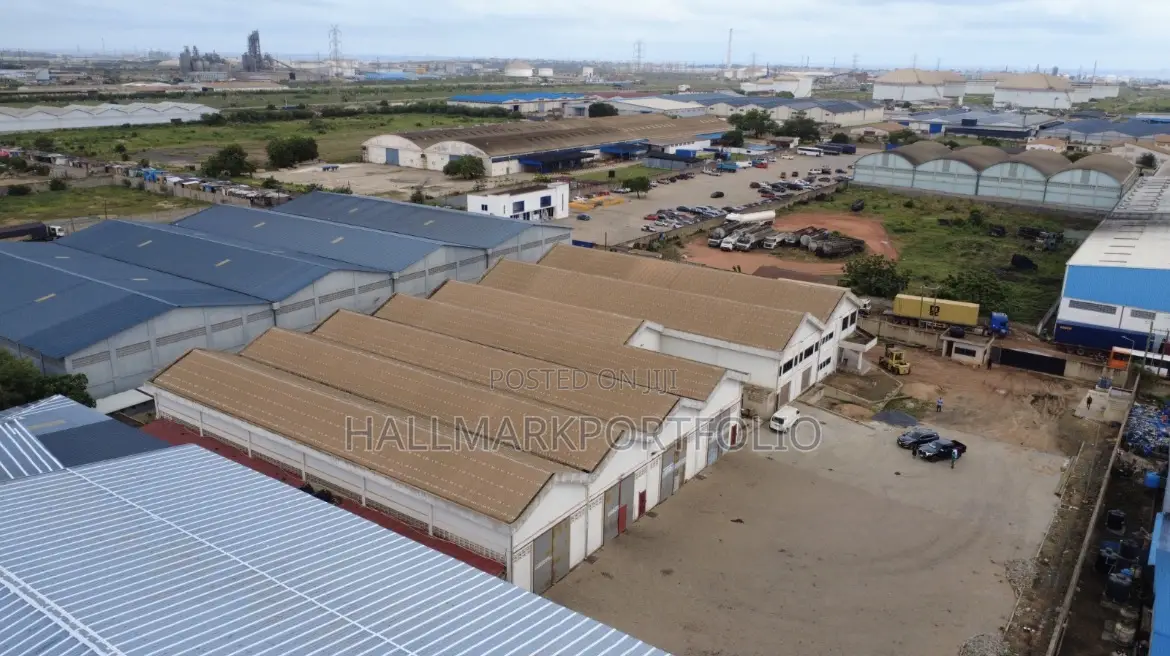 2440sqm Warehouse With 1260sqm Office Space Tema Industrial Area in Tema Metropolitan