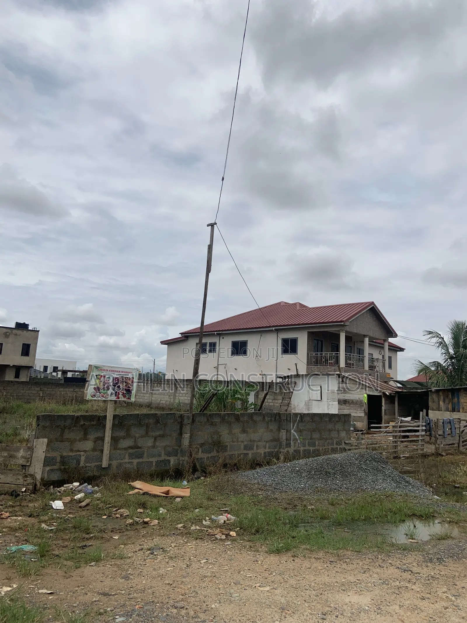 Residential Plots Behind Special Ice at Oyarifa in Ghana Flag