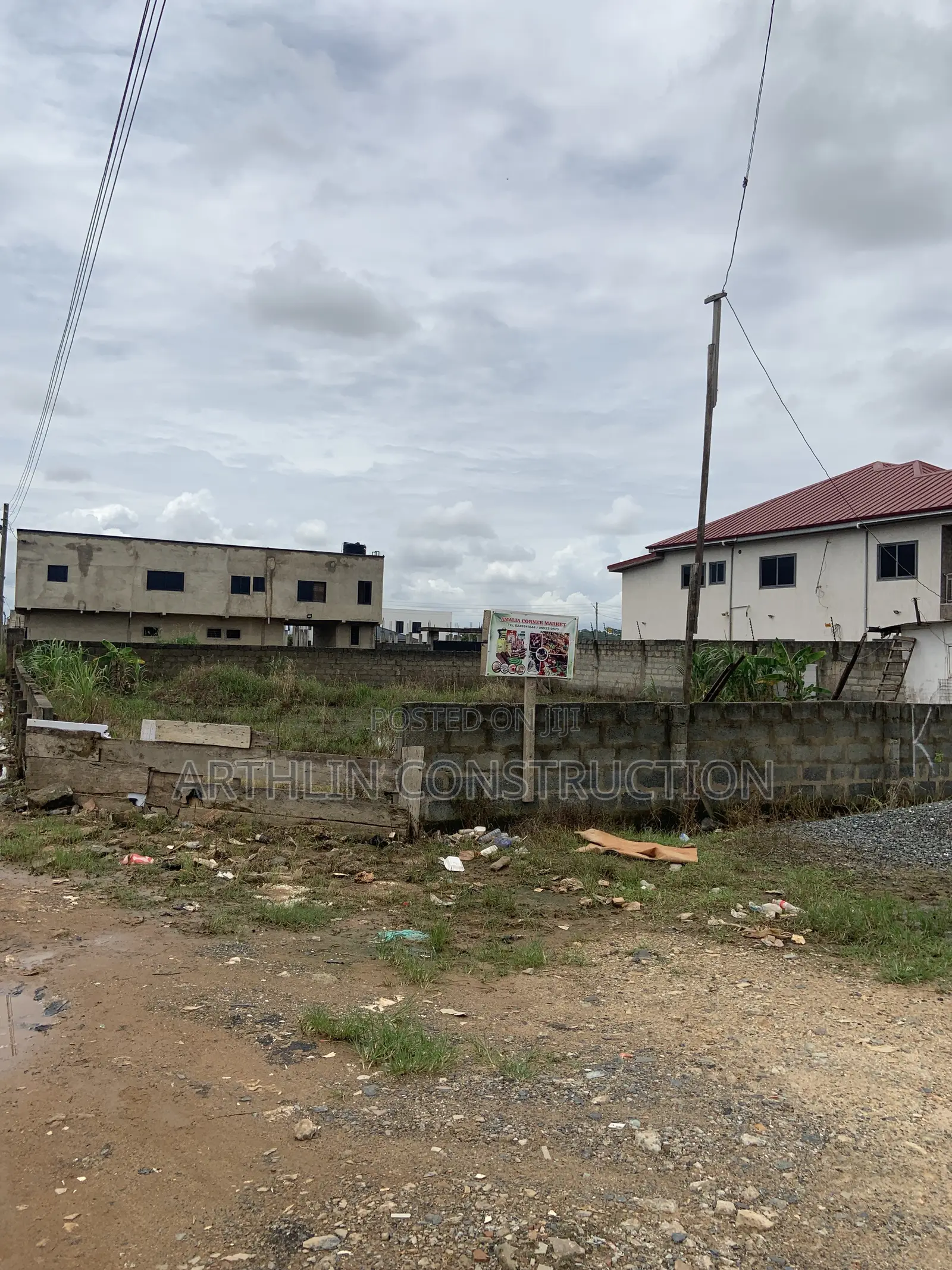 Residential Plots Behind Special Ice at Oyarifa in Ghana Flag