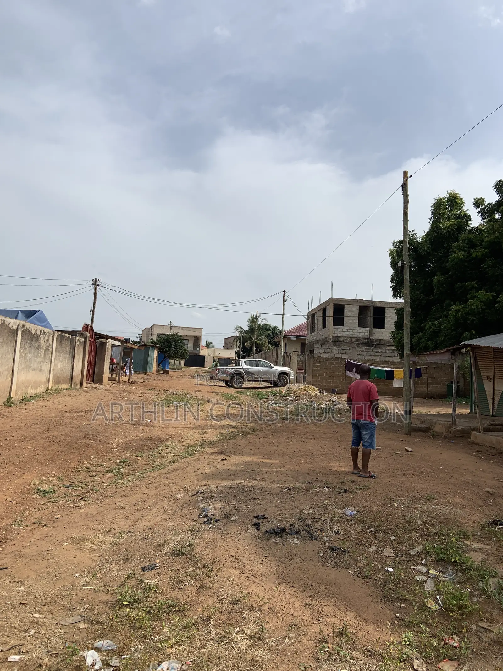 Fenced Residential Plot at New Legon, Adenta for Sale in New Legon