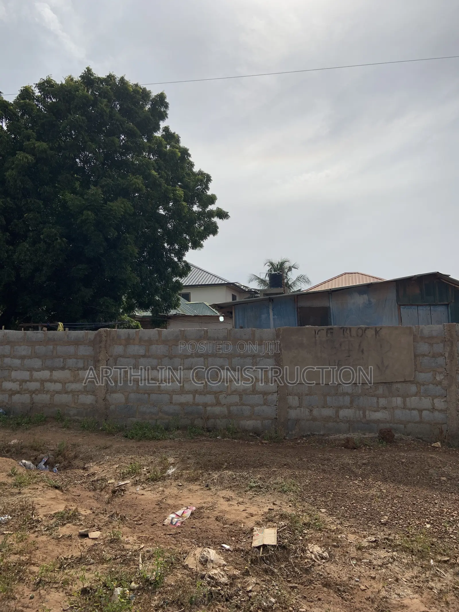 Fenced Residential Plot at New Legon, Adenta for Sale in New Legon
