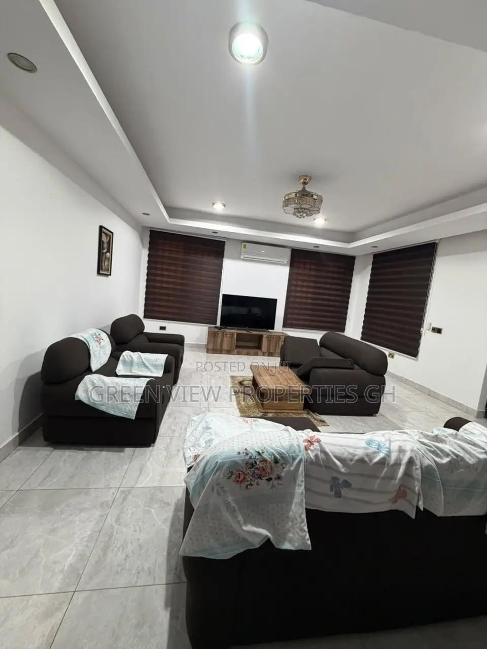 Furnished 5bdrm Duplex in East Legon for rent in East Legon