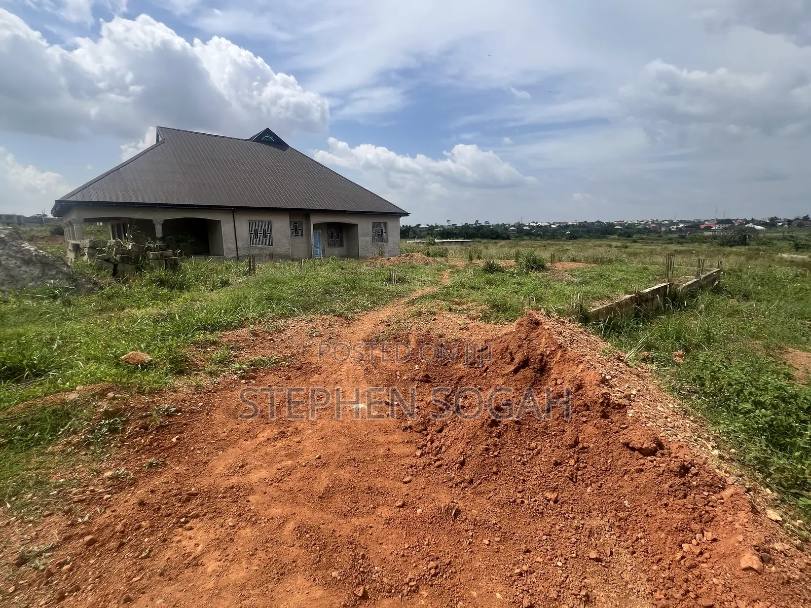 One Plot With Storey Foundation in Ejisu-Juaben Municipal