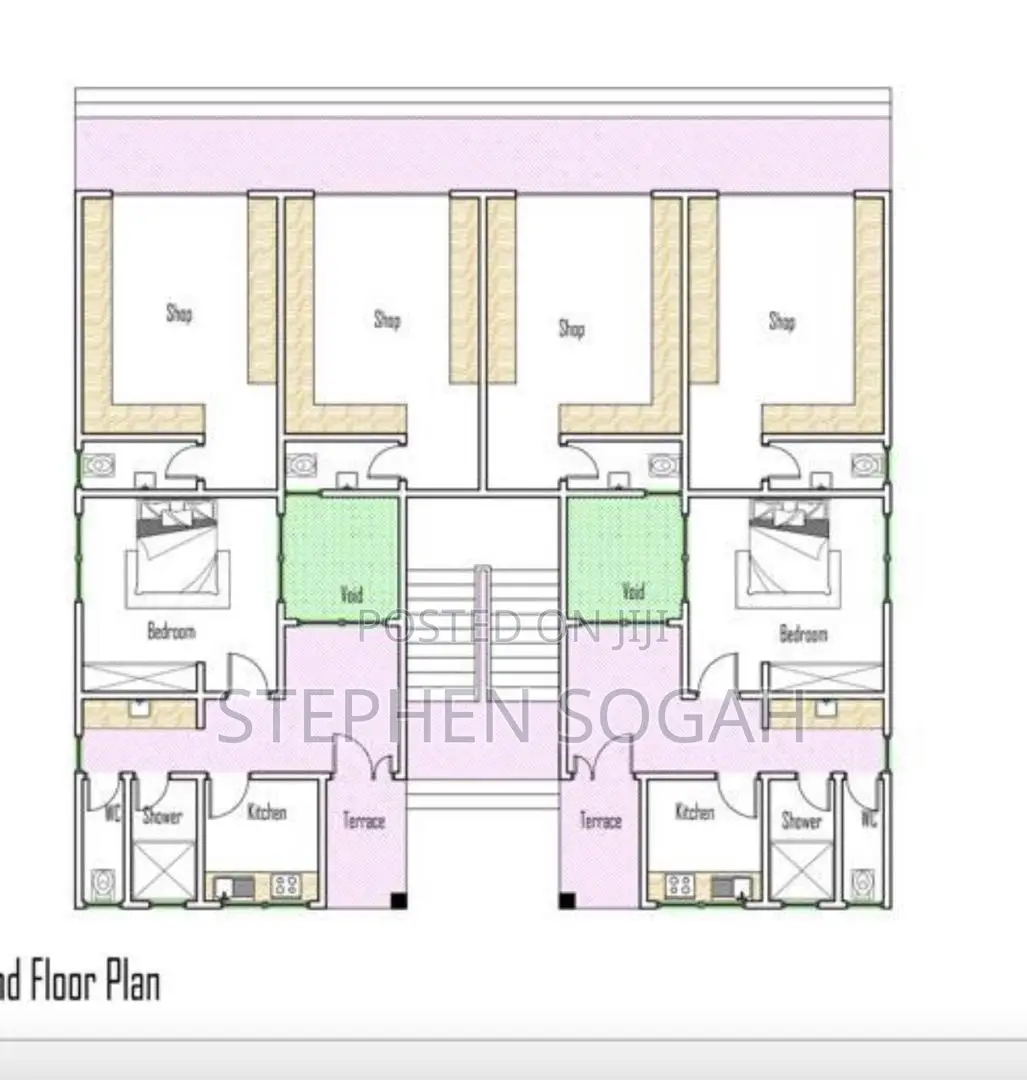 One Plot With Storey Foundation in Ejisu-Juaben Municipal