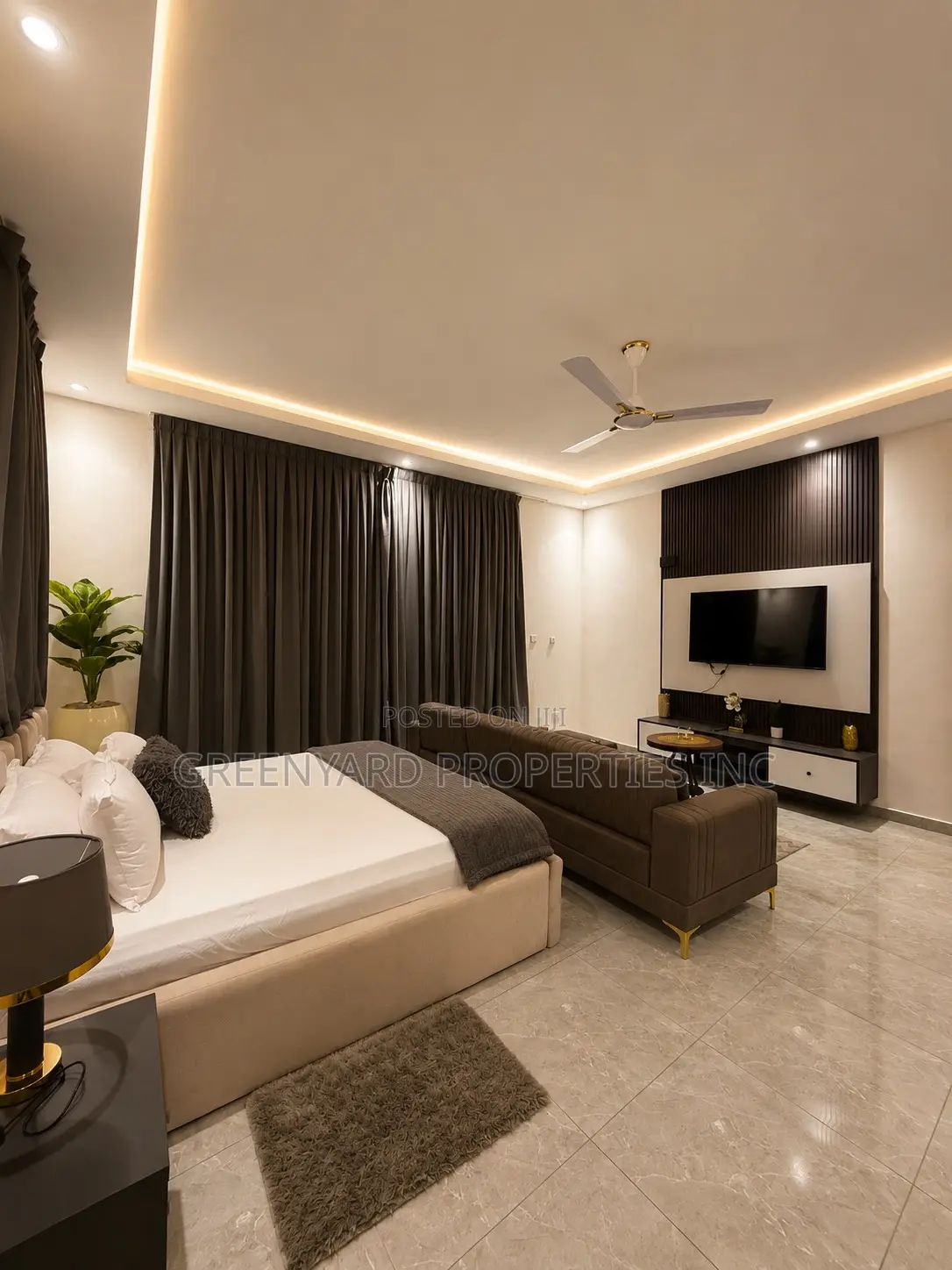 Furnished Studio Apartment in Ogbojo, East Legon for rent in East Legon