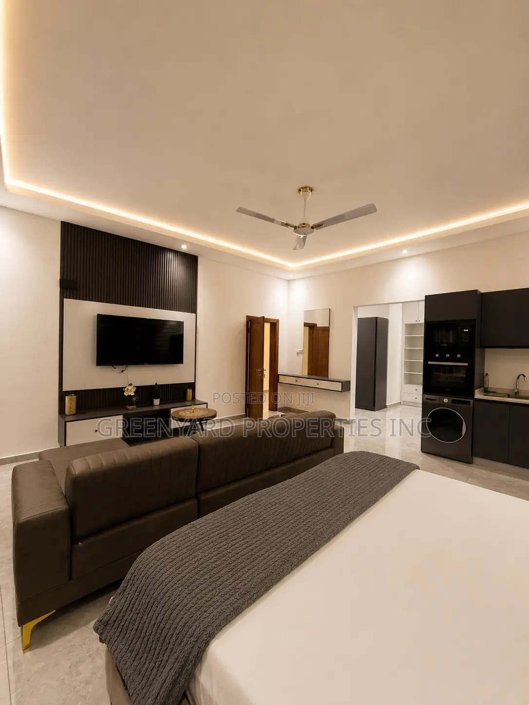 Furnished Studio Apartment in Ogbojo, East Legon for rent in East Legon
