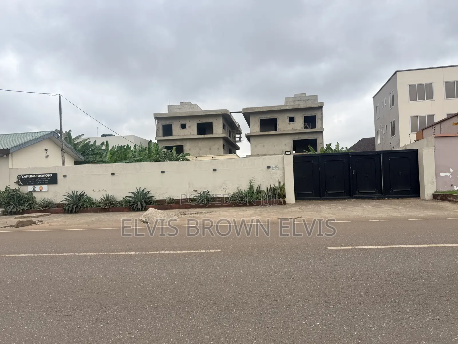 Genuine One Plot of Land for Sale at Ajiriganor 69 Just by the Road in Ability