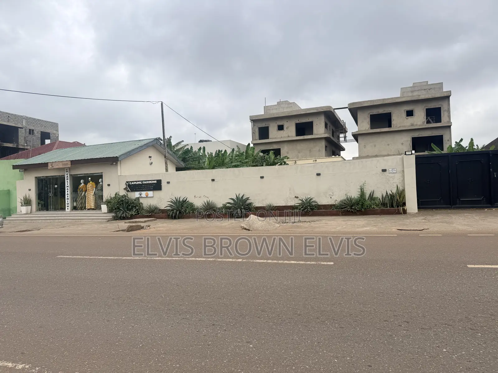 Genuine One Plot of Land for Sale at Ajiriganor 69 Just by the Road in Ability