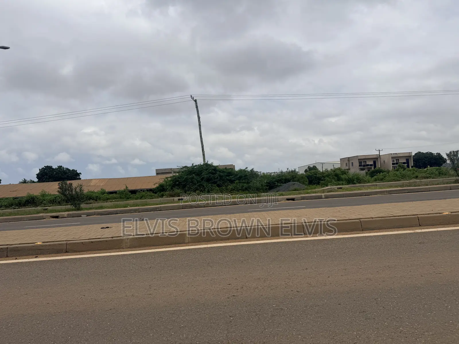 12 Plots of Land for Sale at Borteyman Main Roadside in Nmai-Dzorn