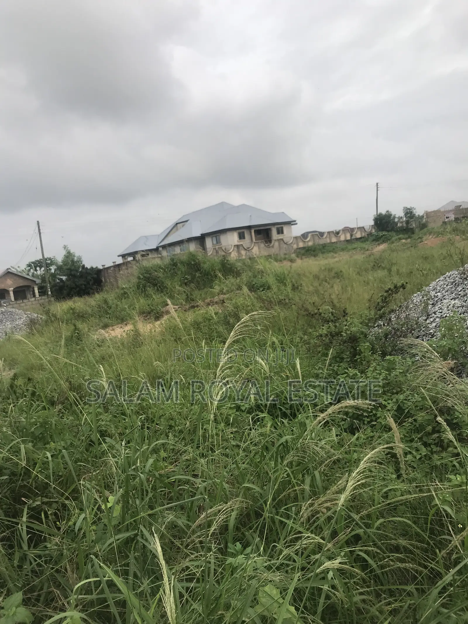 One Plot of Land With Wall at Amasaman Denchira in Ga East Municipal