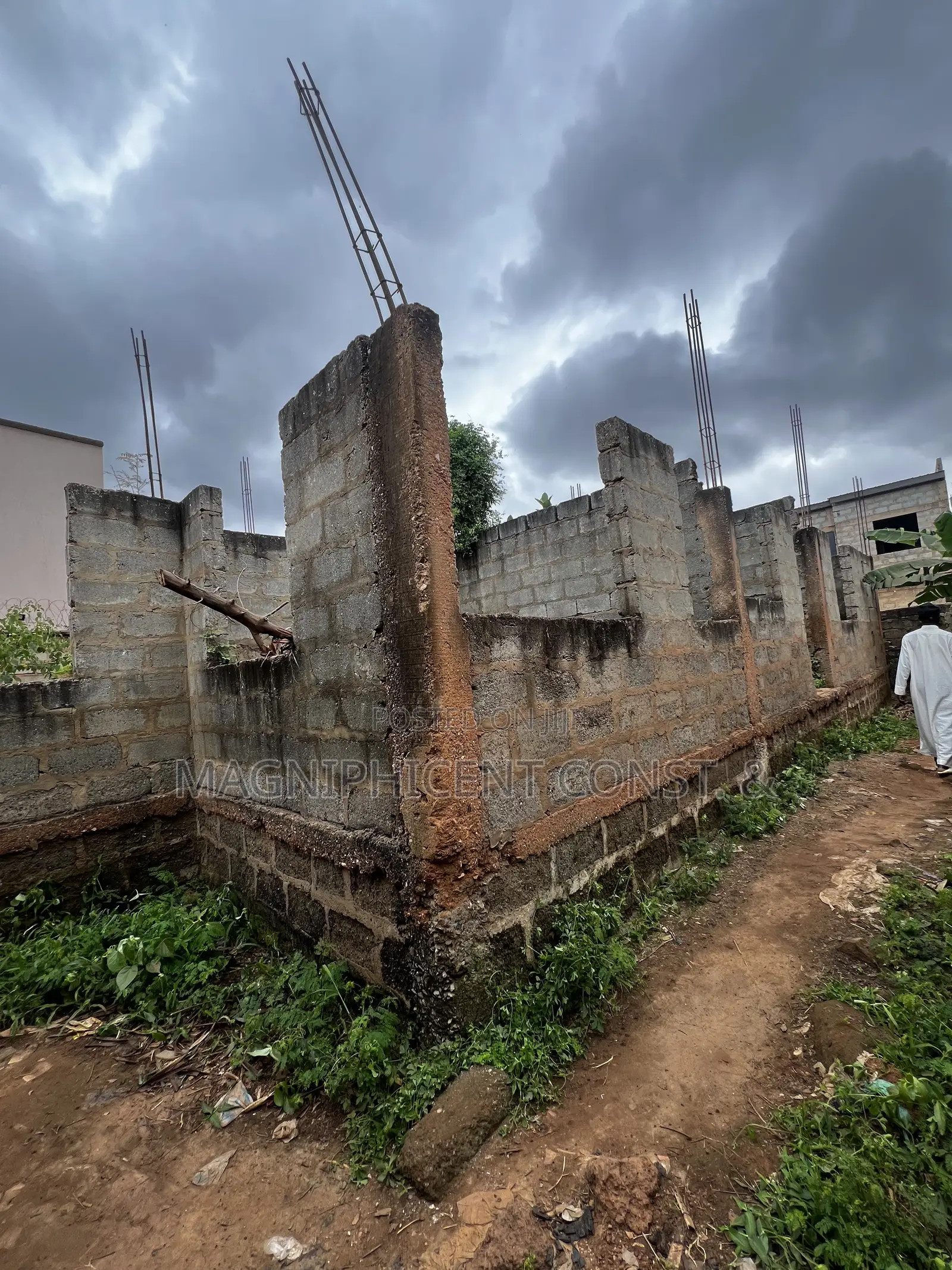 Uncompleted Four Bedroom House for Sale at Adenta New Legon Main Road in Adenta