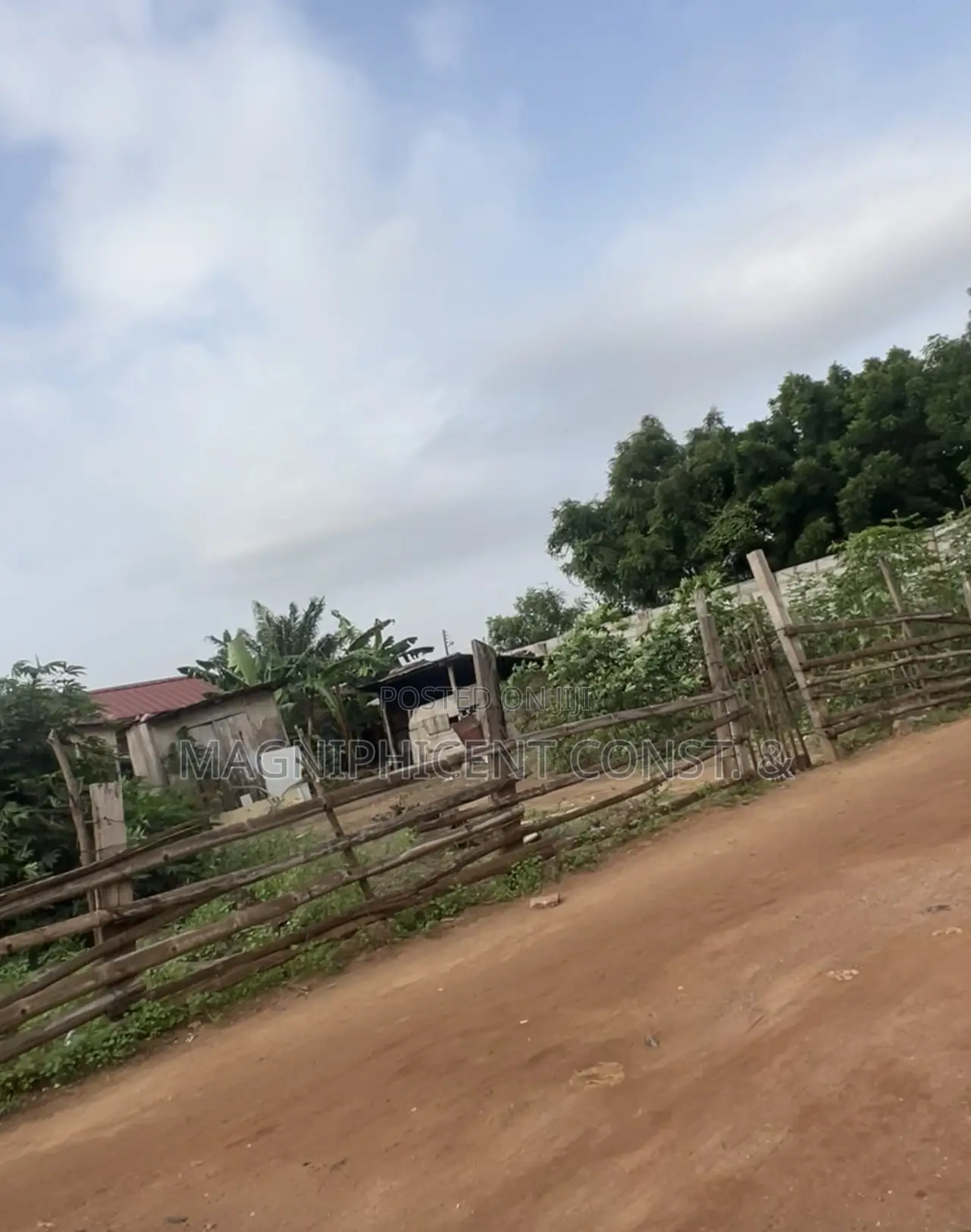 Title Plot 100ft on the Road and 70ft Inside at Lakeside Busines Centr in Ashaley Botwe