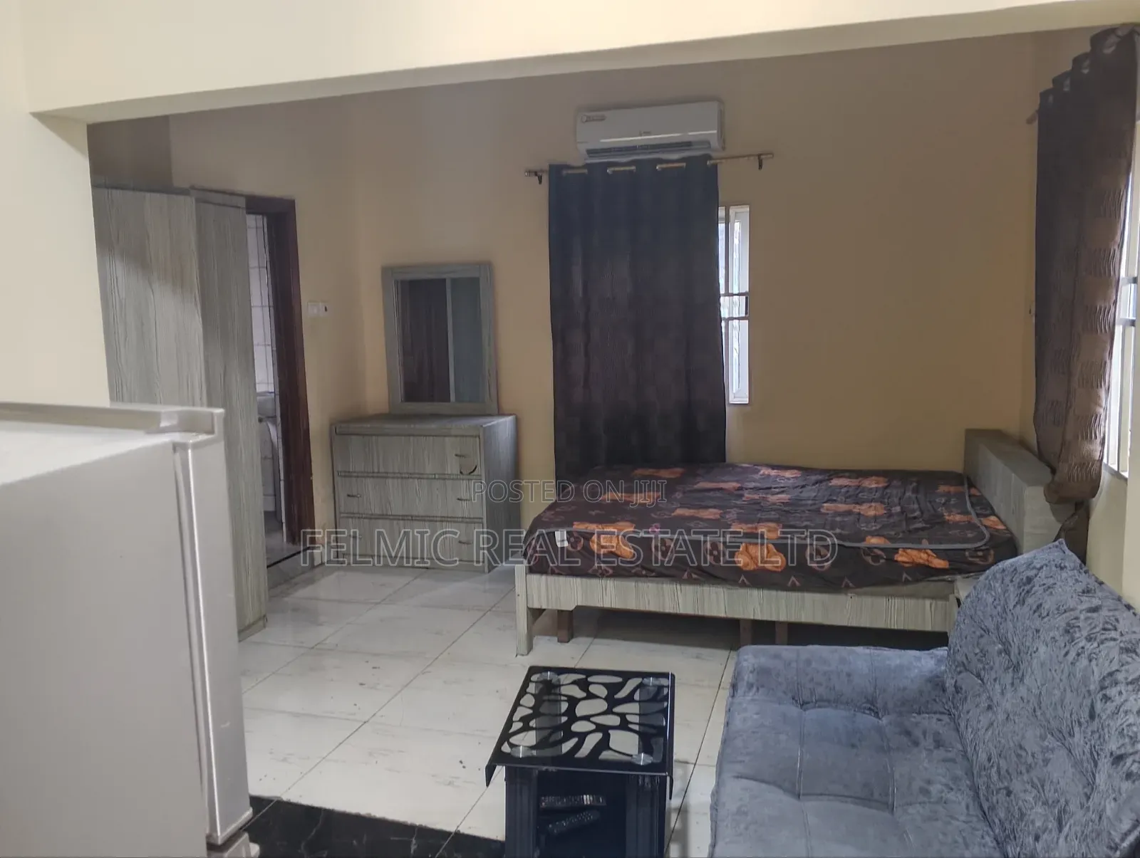 Furnished 1bdrm Apartment in Felmic Real Estate, Dzorwulu for rent in Dzorwulu
