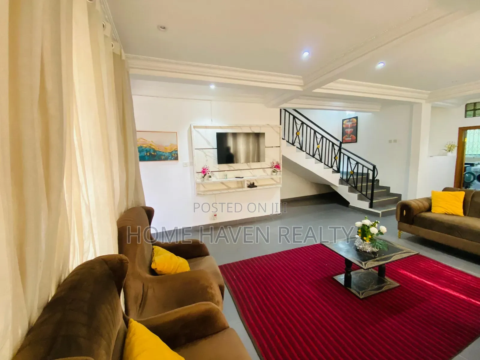 Furnished 3bdrm House in Roman Ridge, Police Station for rent in Police Station