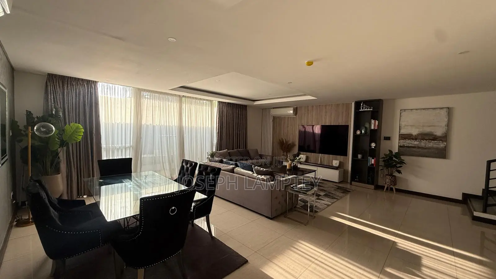 Furnished 3bdrm Duplex in Joseph Debrah, Airport Residential Area in Airport Residential Area