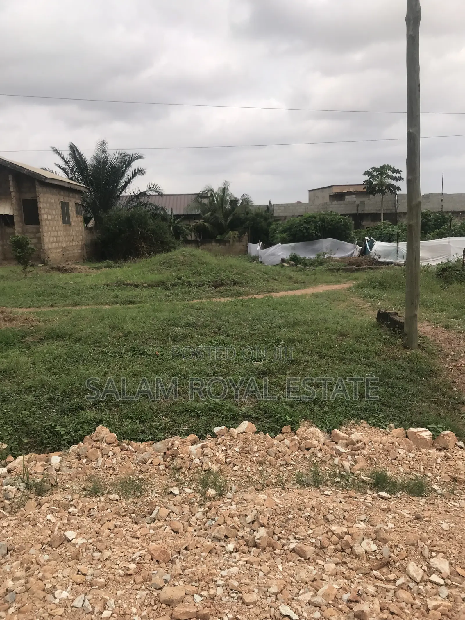 Half Plot of Land for Sell in Pokuase