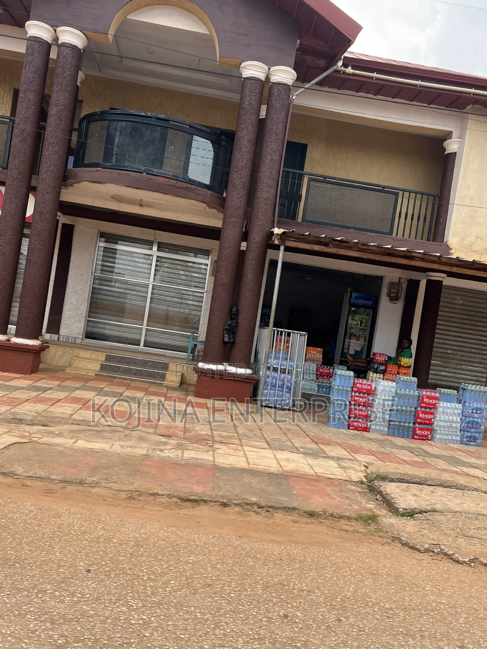 Roadside Double Shop for Rent – Ideal for a Pharmacy in Kumasi Metropolitan