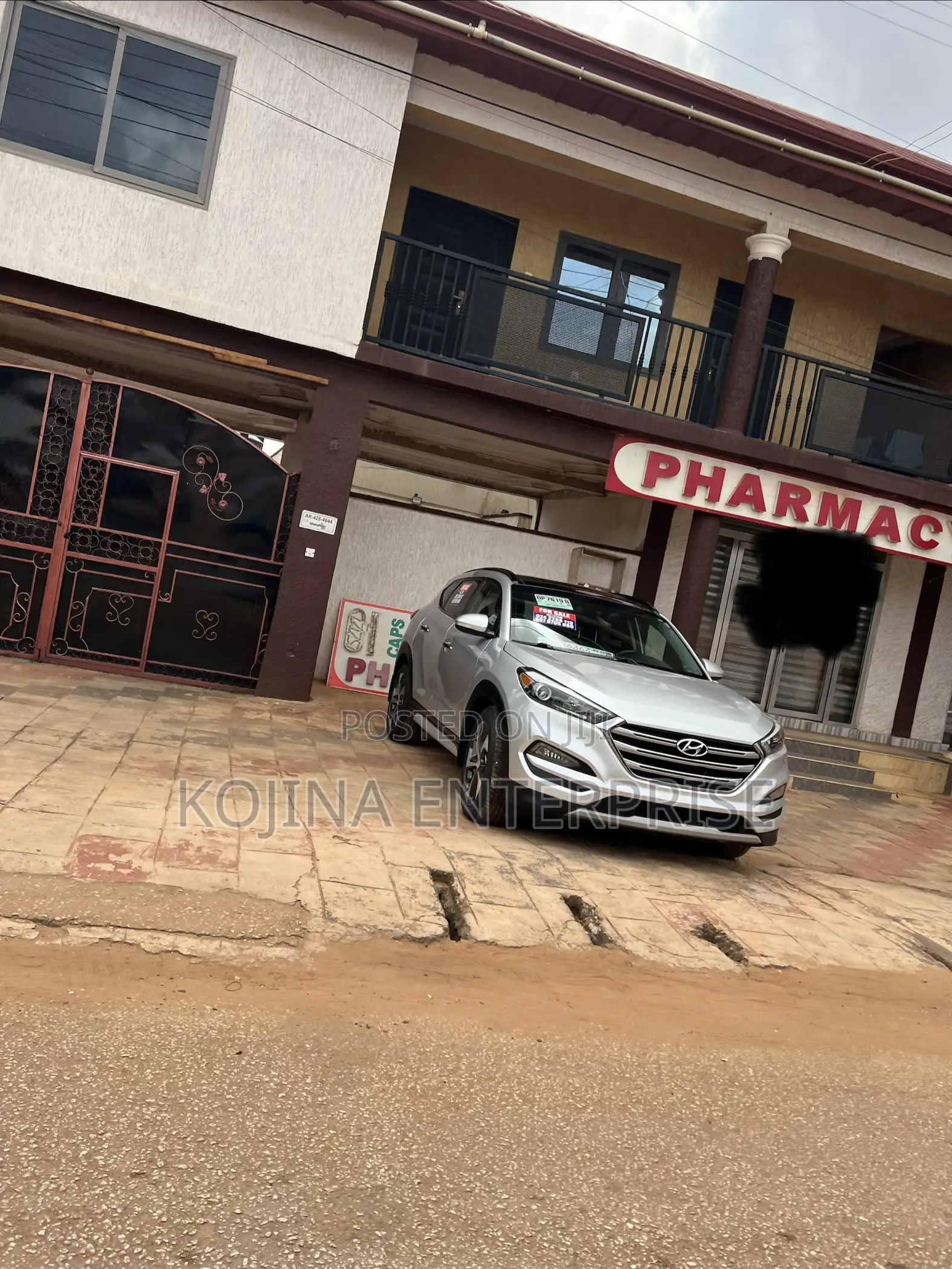 Roadside Double Shop for Rent – Ideal for a Pharmacy in Kumasi Metropolitan