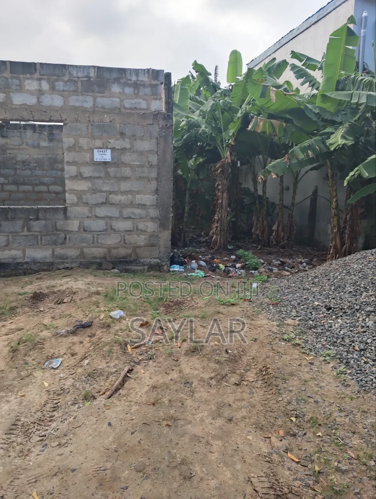 Very Nice Uncompleted Structure at Lentil Level for Sale Klagon in Sakumono
