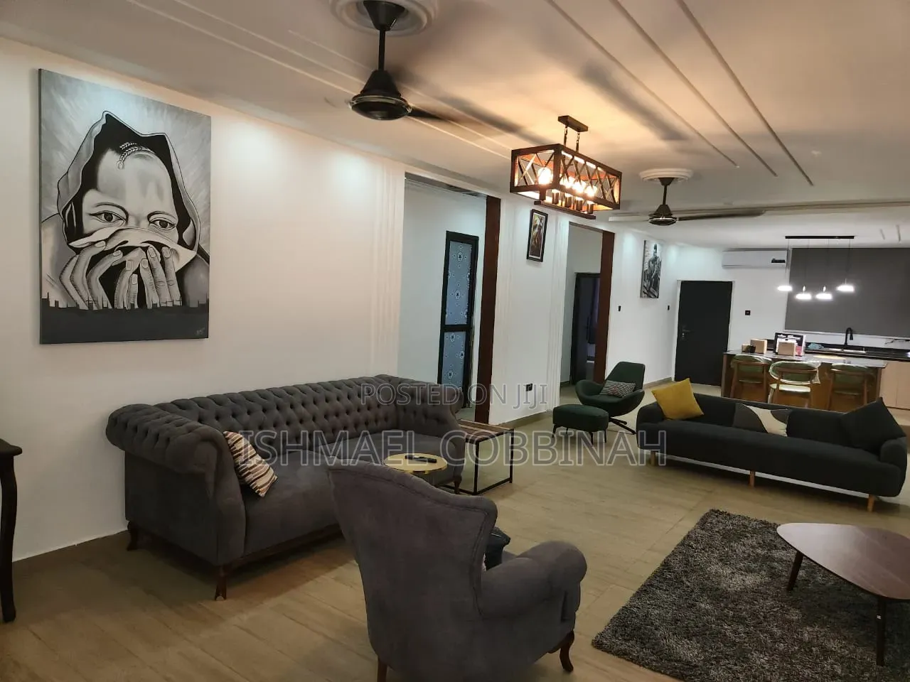 Furnished 2bdrm Apartment in Ishmit Housing Hub, Ofankor for rent in Ofankor