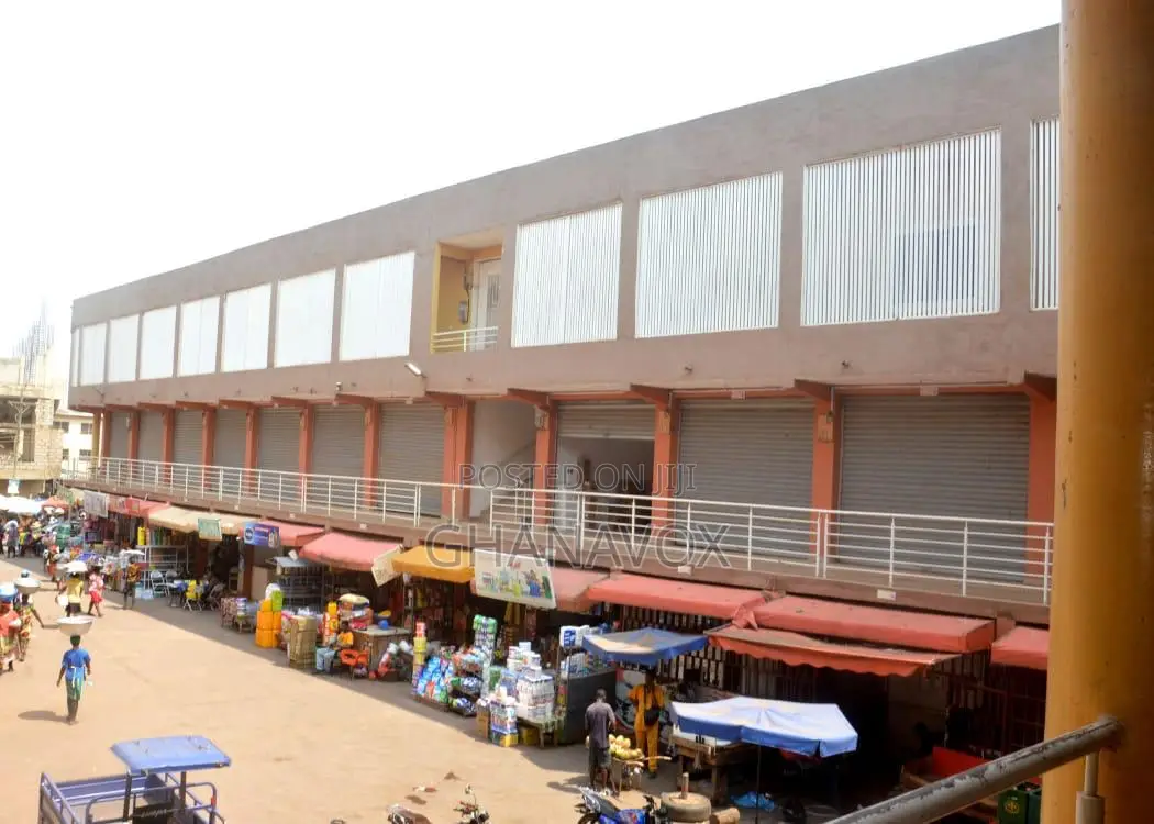 50-Year Commercial Lease Shops for Sale at Madina Market in Zongo Junction