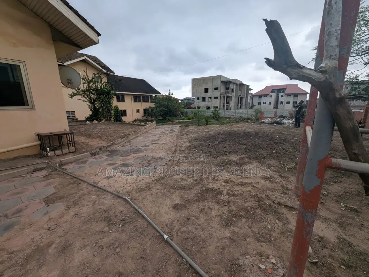 1.20 Acres of Prime Area Roadside Land With for Sale at East Legon in A&C Mall Area