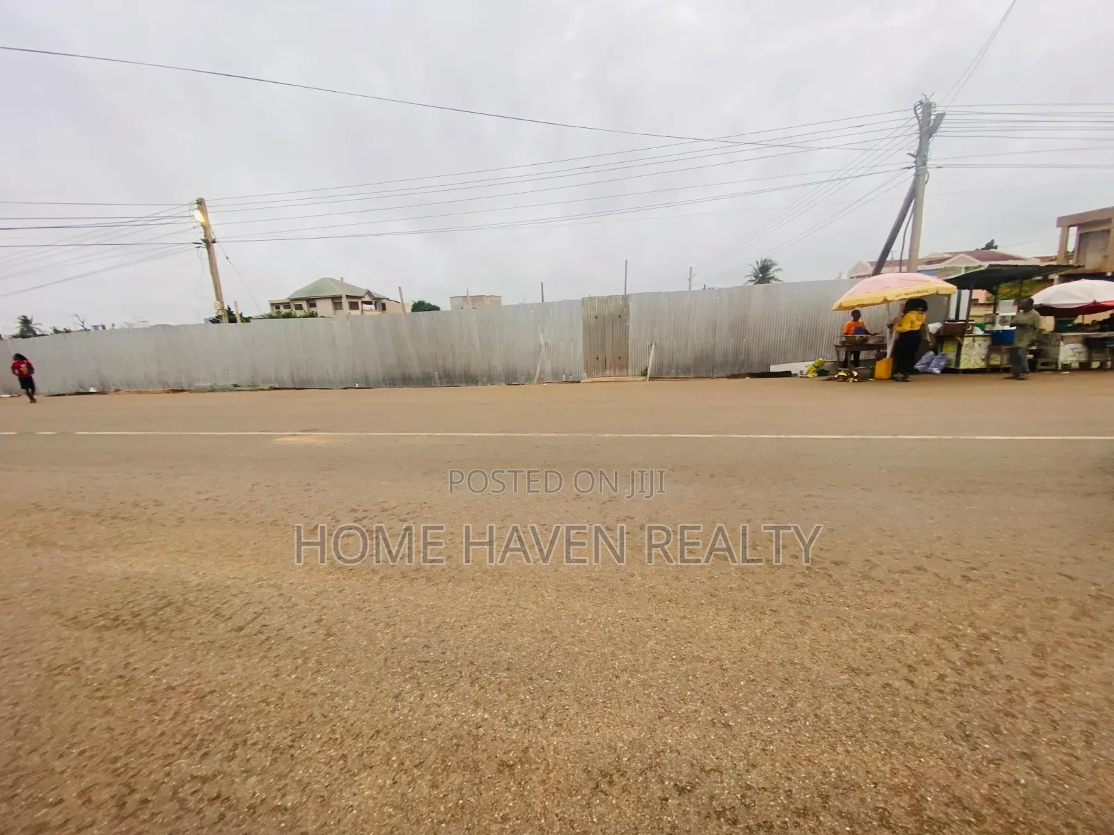 Roadside One PLOT for SALE at Abelemkpe in Methodist Church Area