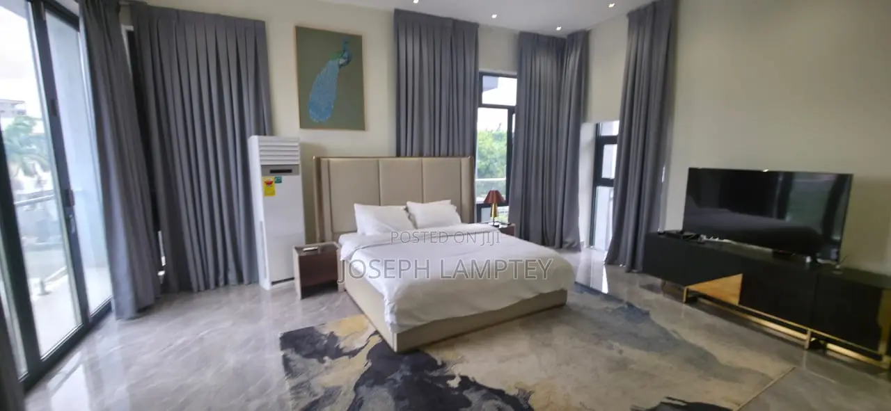 Furnished 4bdrm Villa in Joseph Lamptey, US Embassy Area for rent in US Embassy Area