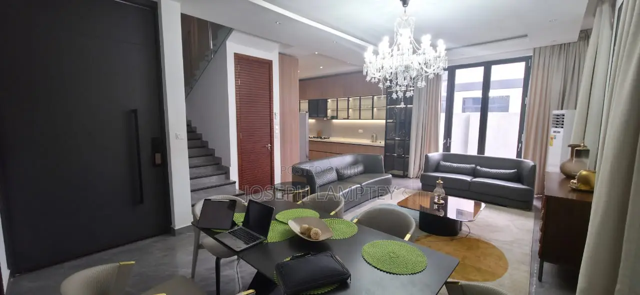 Furnished 4bdrm Villa in Joseph Lamptey, US Embassy Area for rent in US Embassy Area