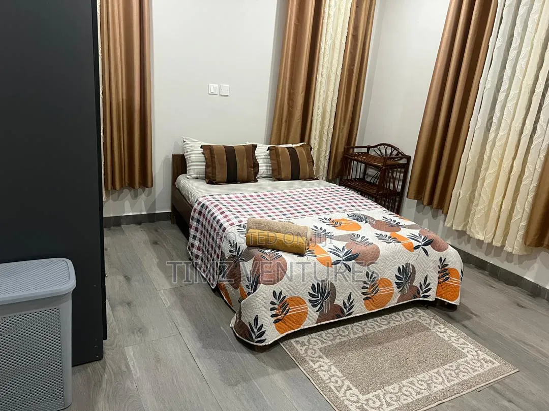 Furnished 2bdrm Townhouse / Terrace in Delali Court, Trade Fair in Trade Fair