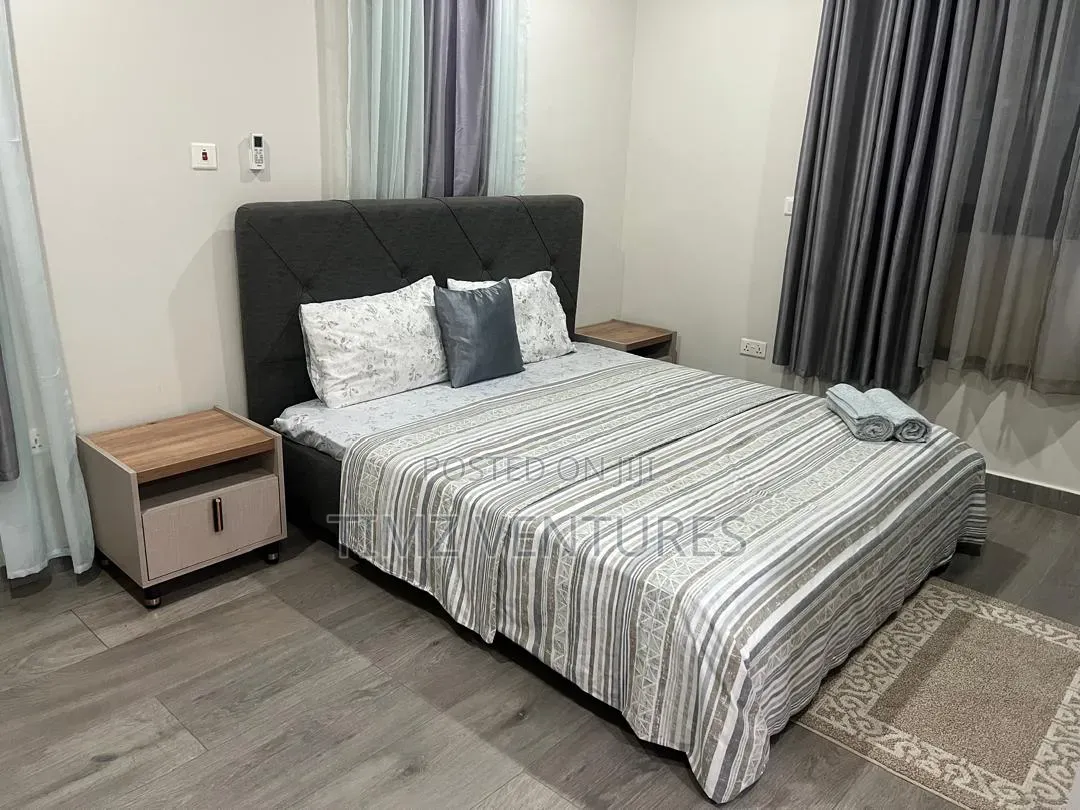 Furnished 2bdrm Townhouse / Terrace in Delali Court, Trade Fair in Trade Fair