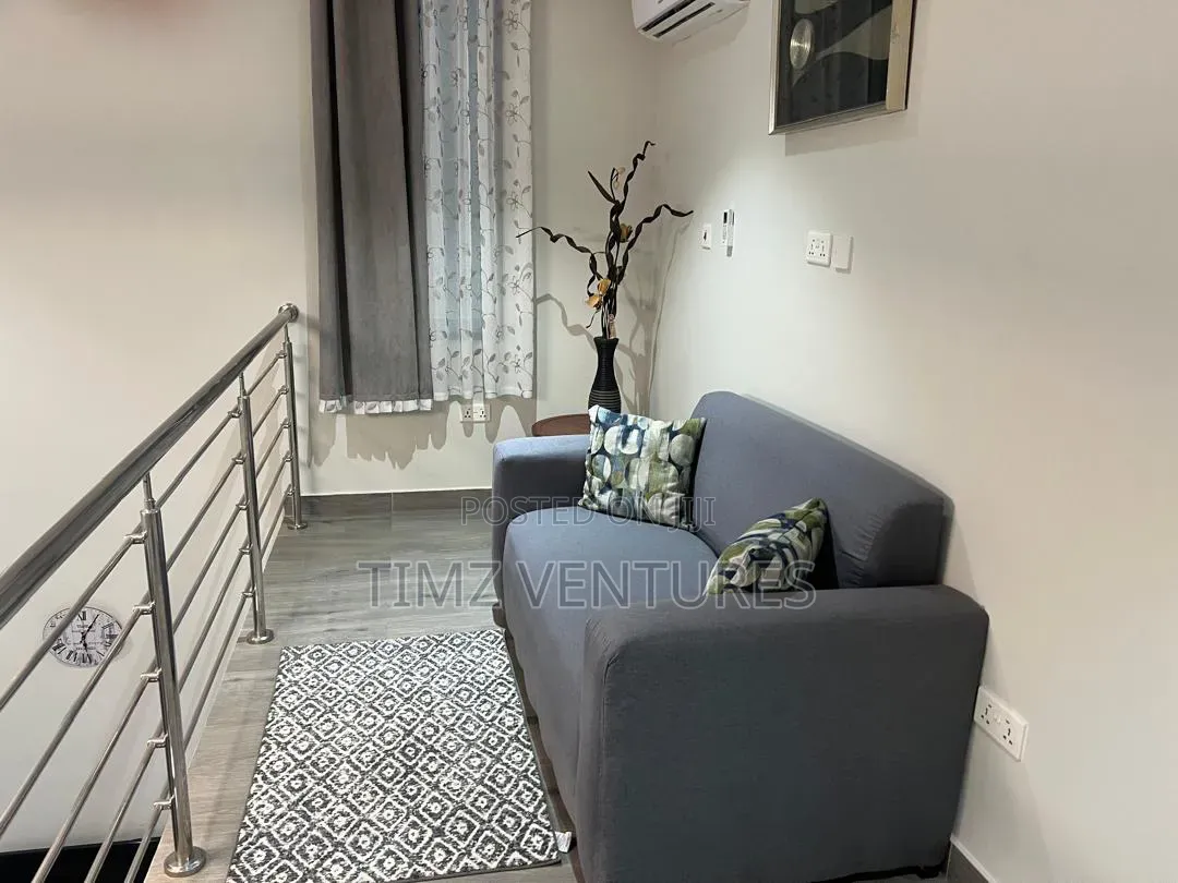 Furnished 2bdrm Townhouse / Terrace in Delali Court, Trade Fair in Trade Fair