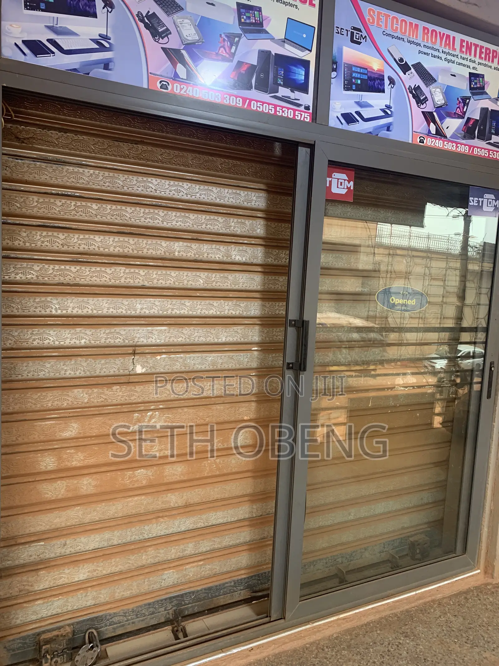 Shop for Rent at SUAME MAAKRO Opposite the Overhead in Kumasi Metropolitan